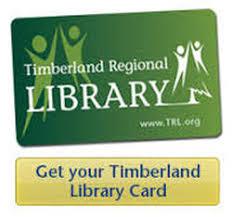 Image result for timberland regional library card
